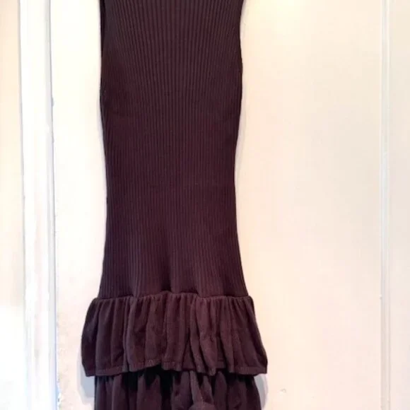 Urban Outfitters Kimchi Blue Katrina Drop Waist Sweater Mini Dress Minimalist - Picture 9 of 11